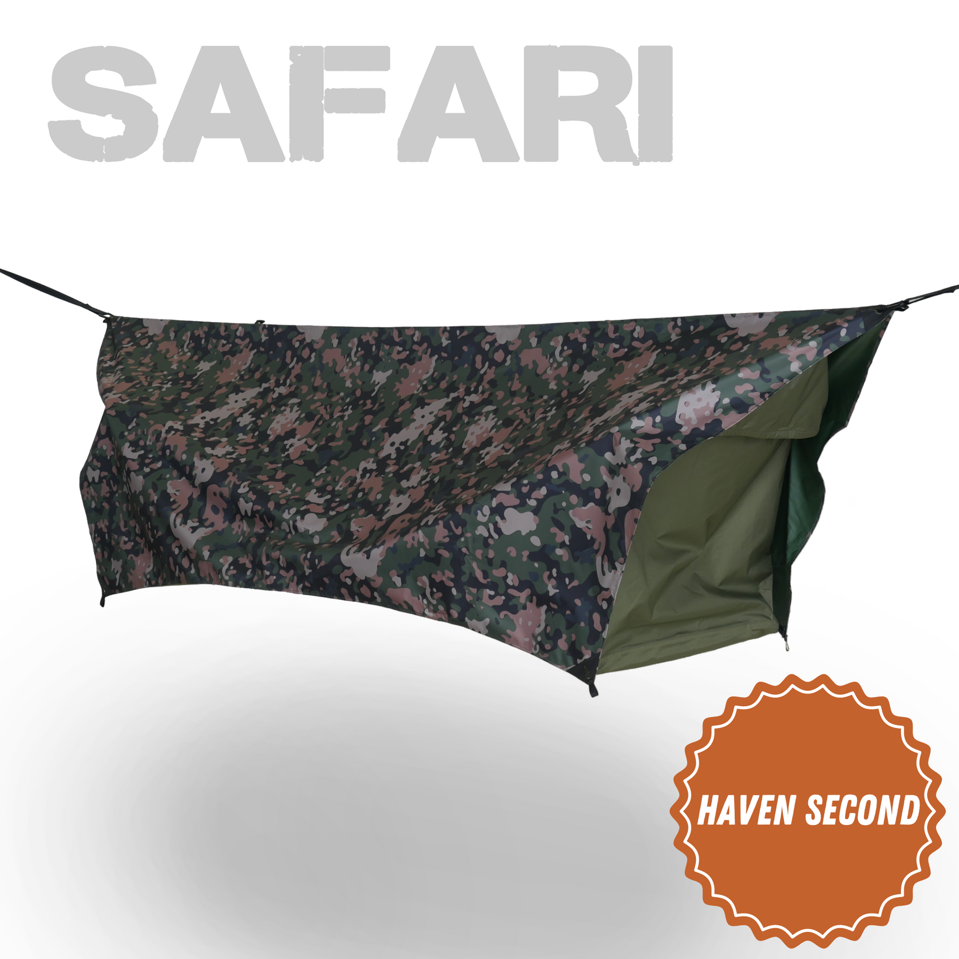 haven safari hängematte Haven Tents Lay Flat Hammock Tent - Waterproof Tent & Camping Hammock with Mosquito Net - Includes Insulated Pad and Rainfly
