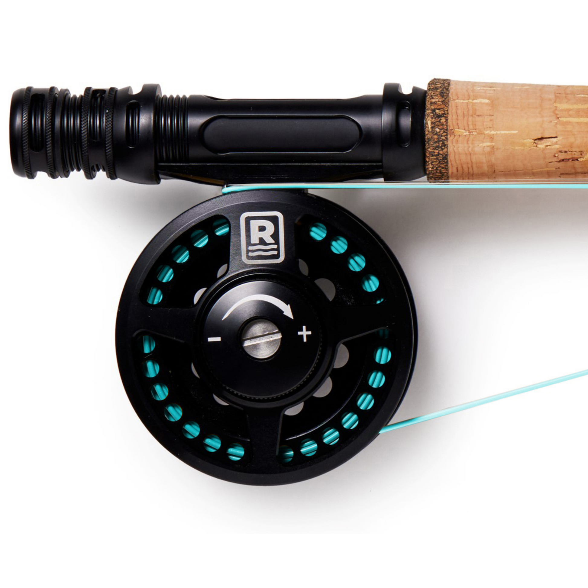 Close up of fly reel