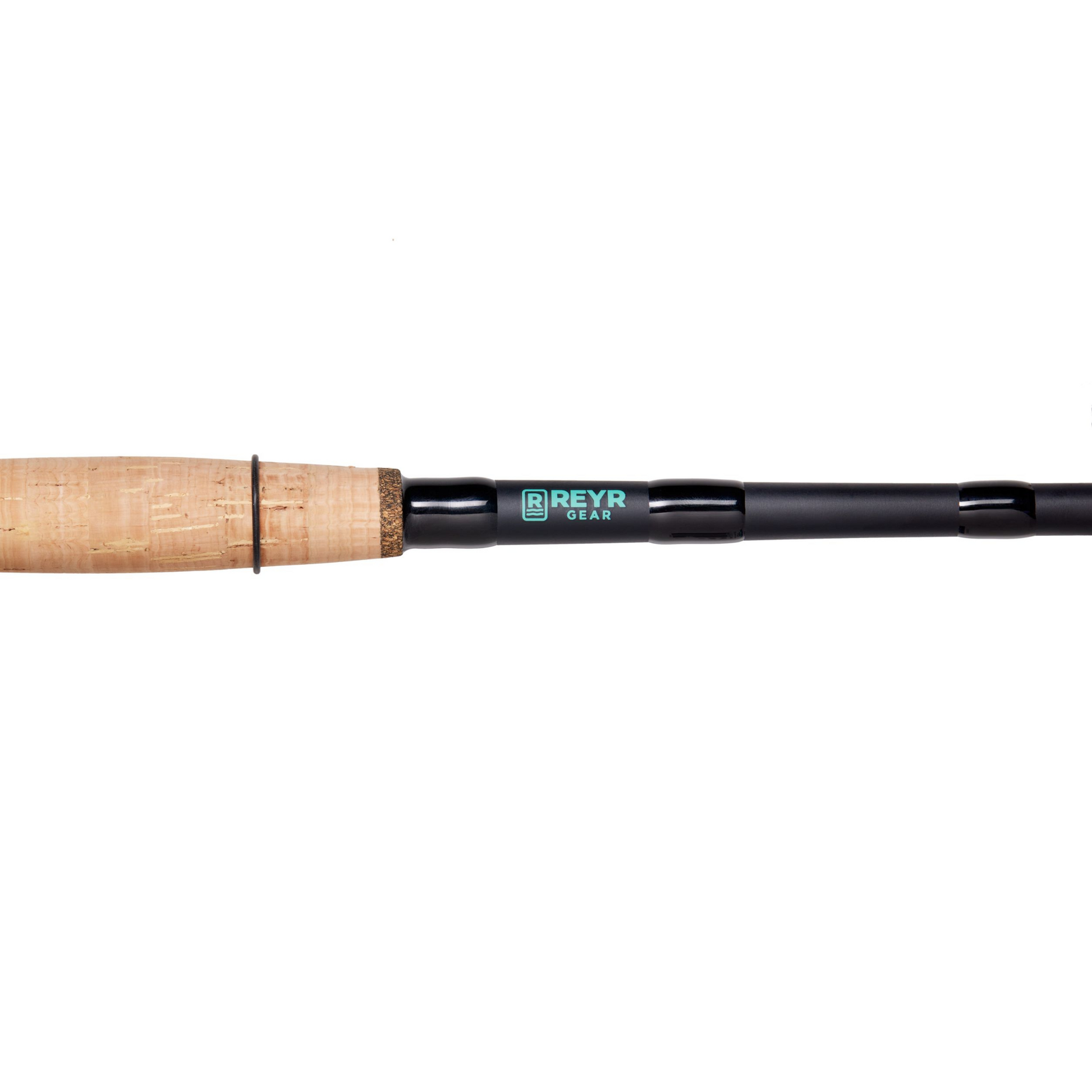 Close up of logo on Fly rod