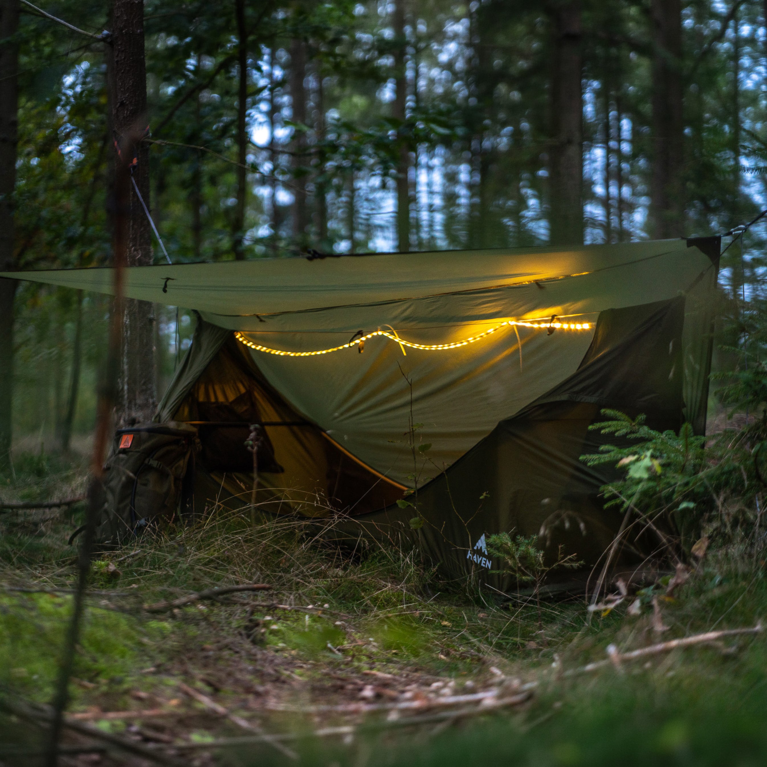 極美品　HAVEN TENT フォレスト フラットハンモック レギュラー Haven Tent | Lay Flat Hammock Tent – Haven Tents