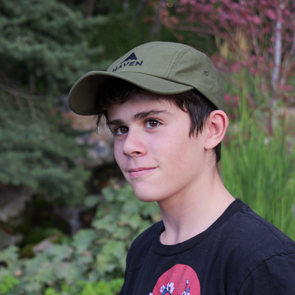 boy wearing a stash cap, haven tents