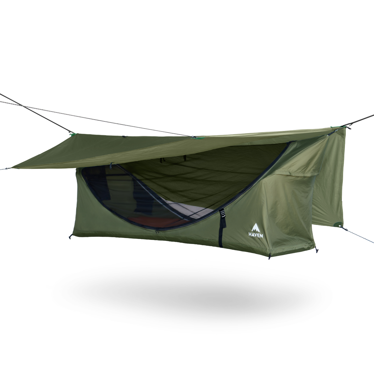 【新品・定価以下】HAVEN TENTレギュラー、フライシートセット Haven Tent | Lay Flat Hammock Tent – Haven Tents