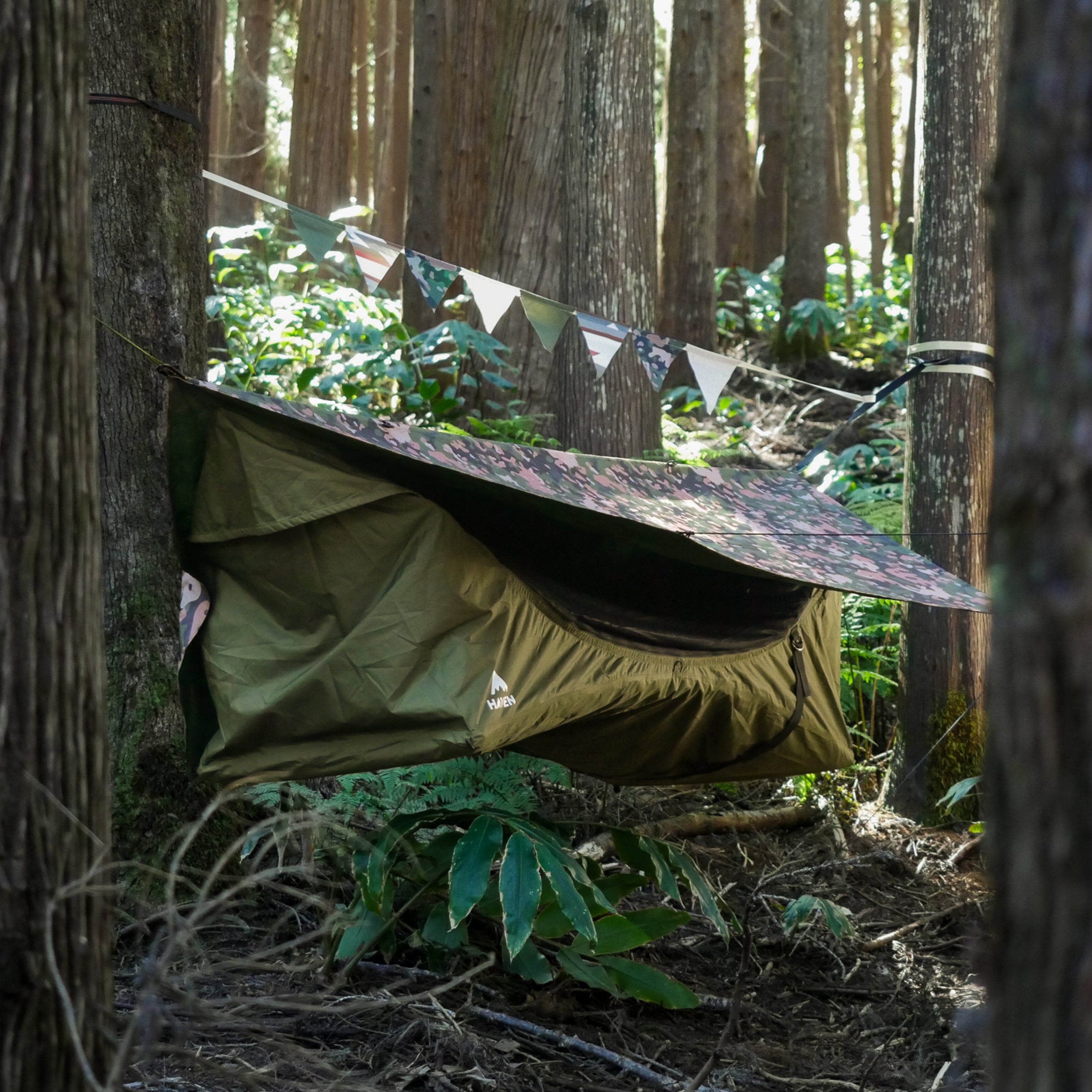 Haven Safari | Canvas Lay Flat Hammock Tent – Haven Tents