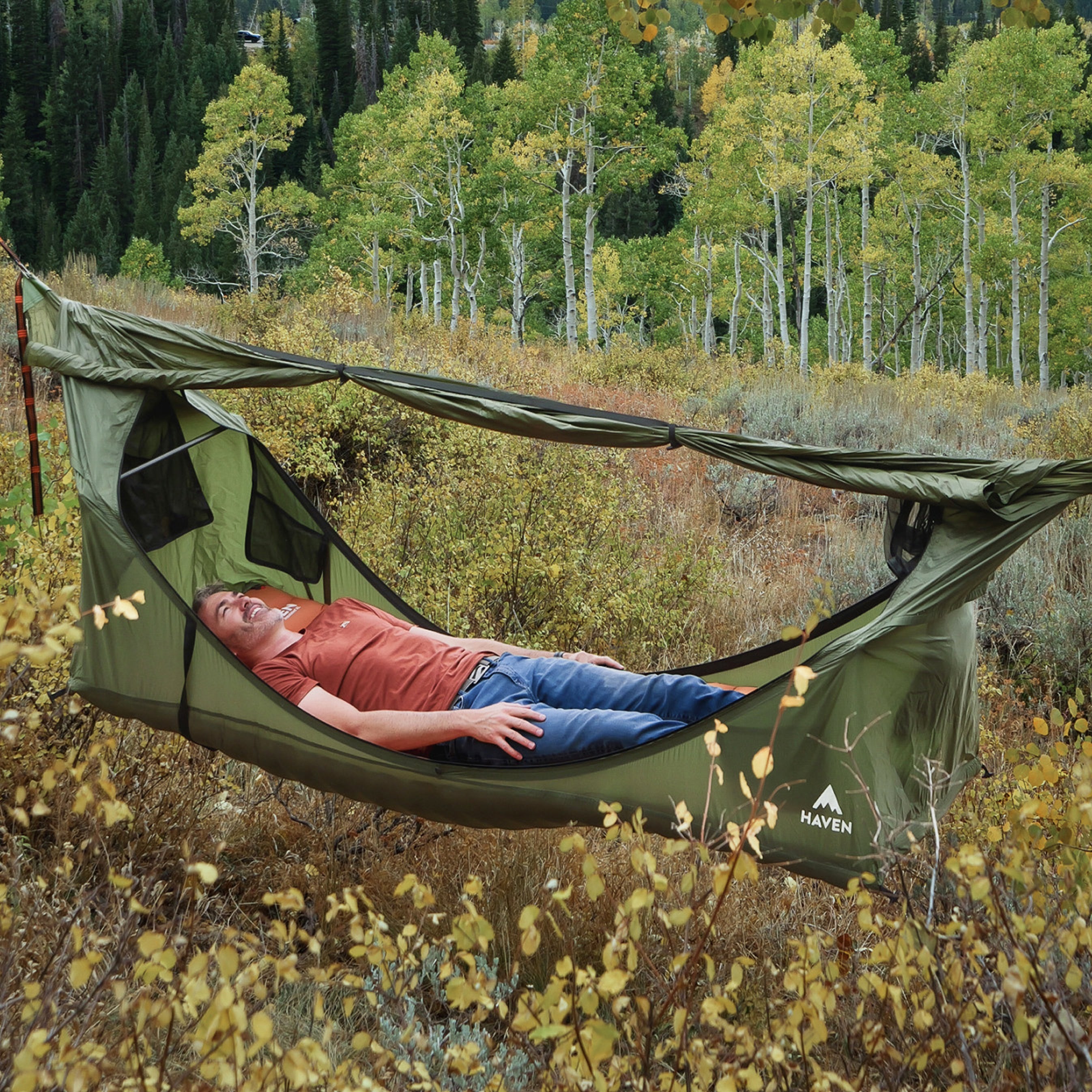 Haven Tent | Lay Flat Hammock Tent – Haven Tents