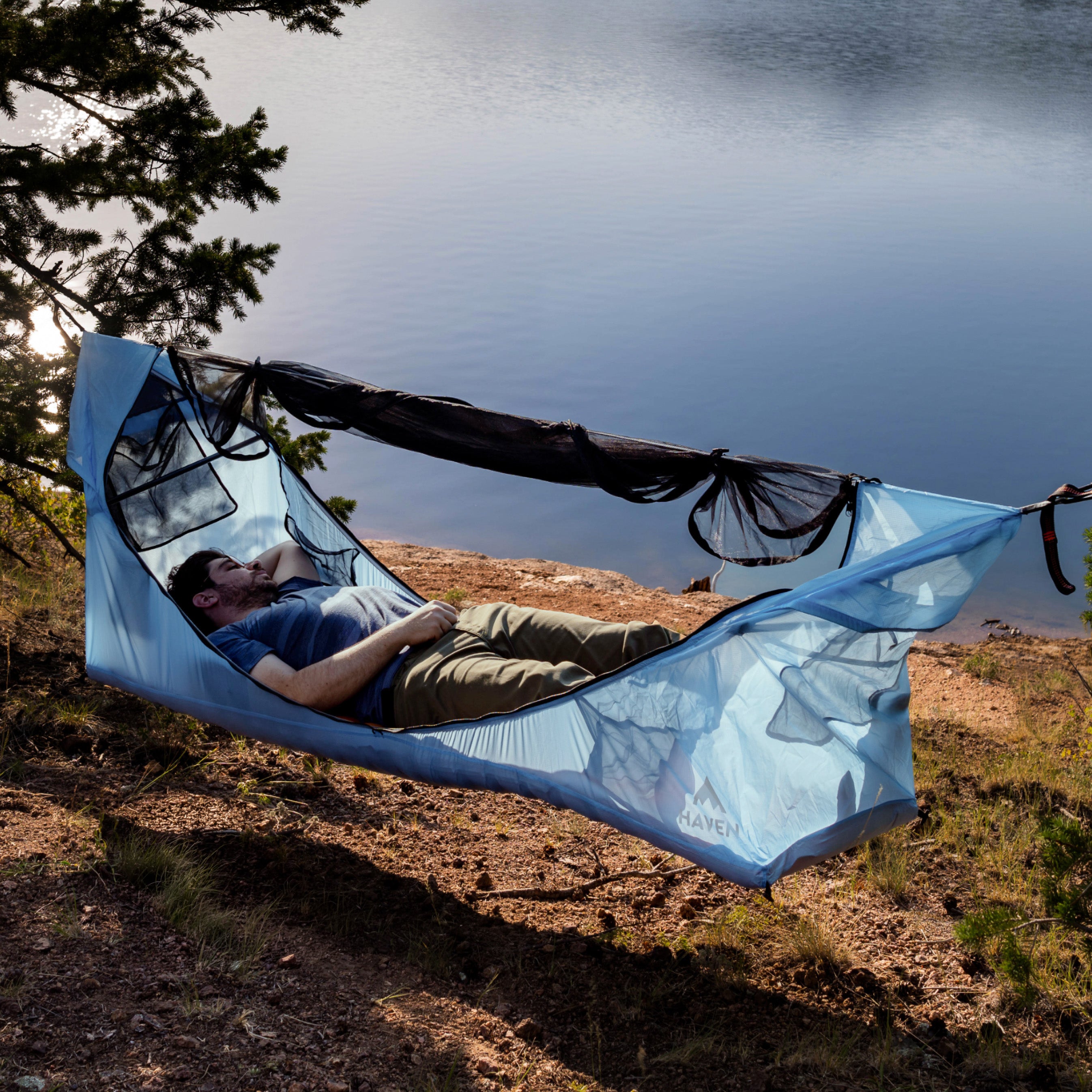 極美品　HAVEN TENT フォレスト フラットハンモック レギュラー Haven Tent | Lay Flat Hammock Tent – Haven Tents