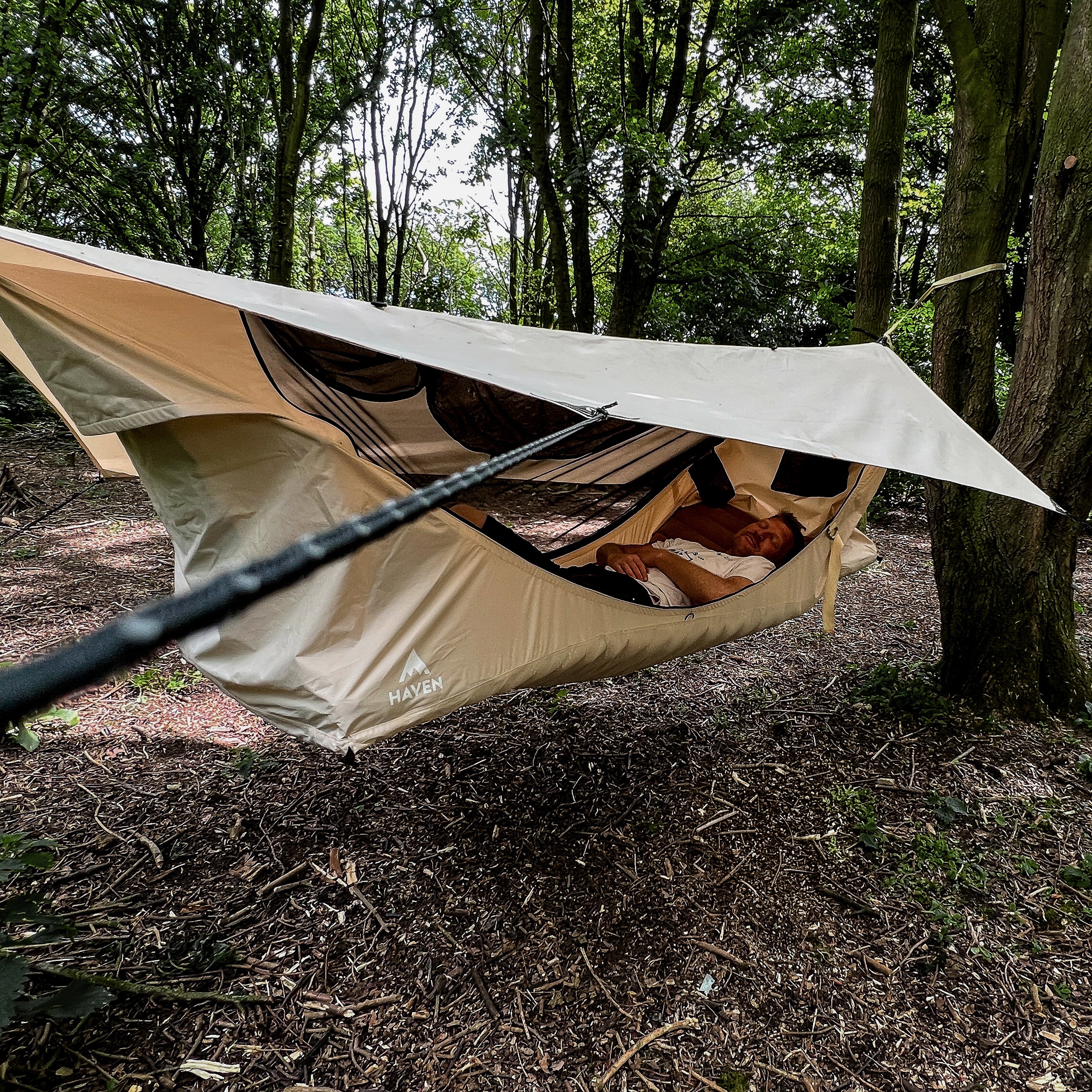 Haven Safari | Canvas Lay Flat Hammock Tent – Haven Tents