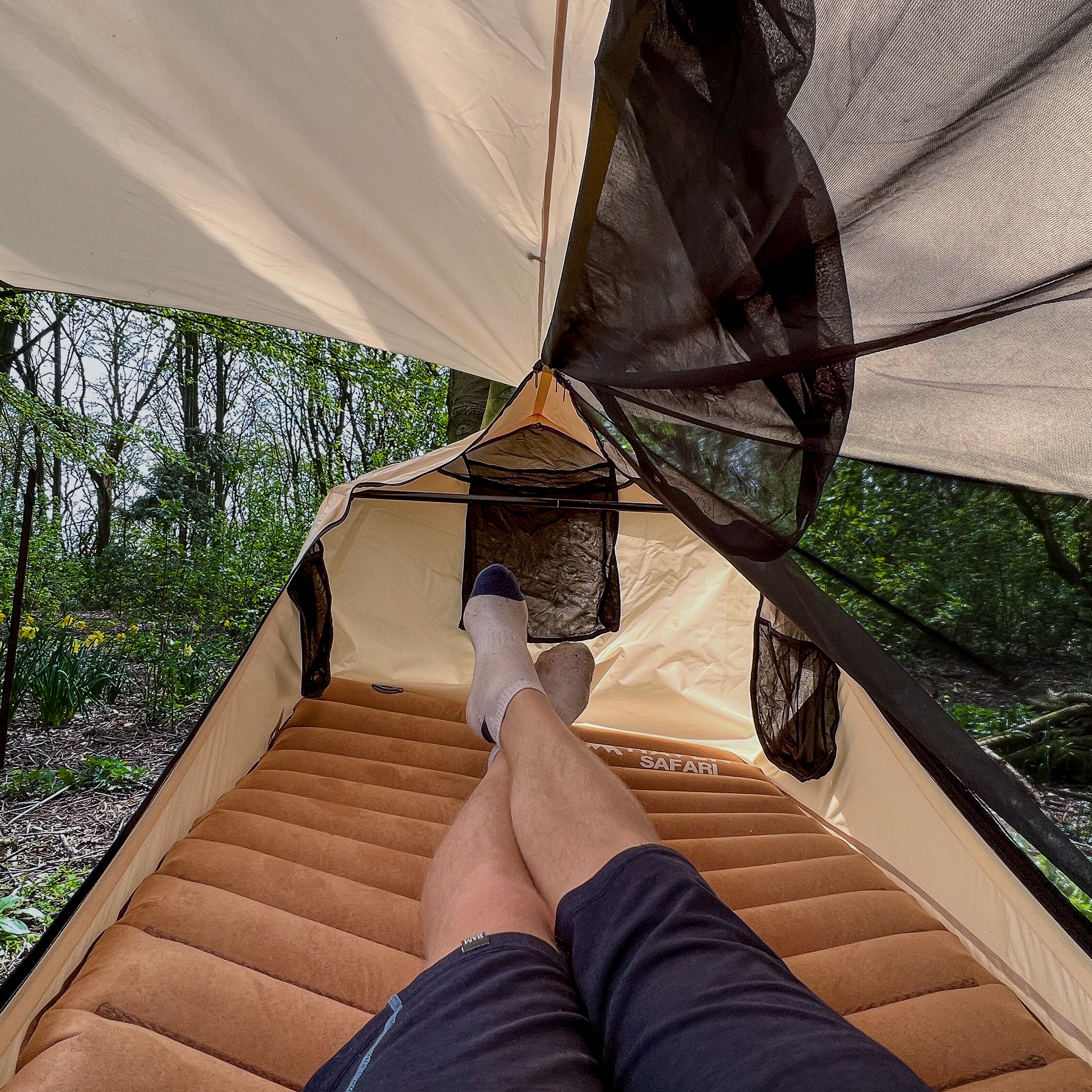 Haven Safari | Canvas Lay Flat Hammock Tent – Haven Tents