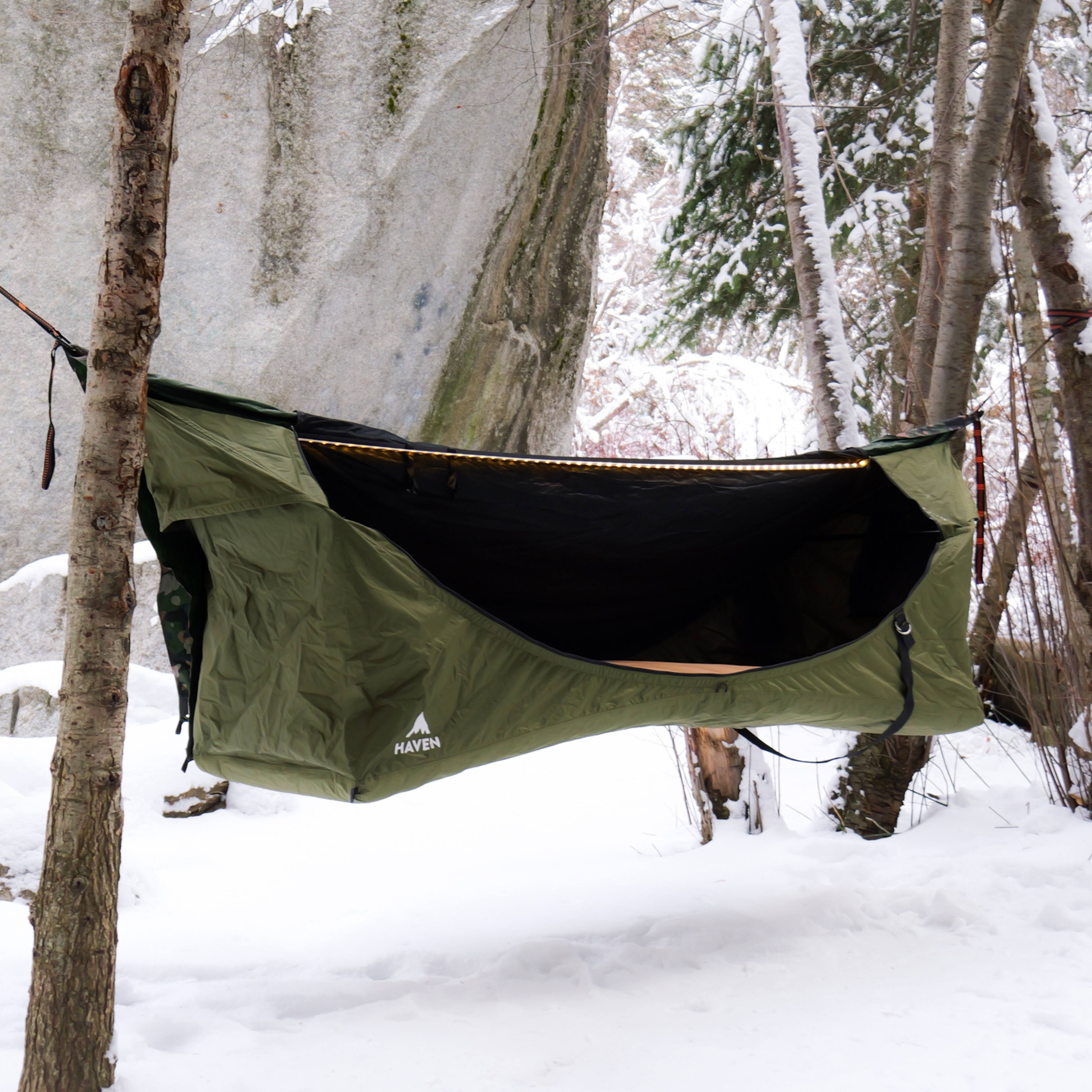 Haven Safari | Canvas Lay Flat Hammock Tent – Haven Tents