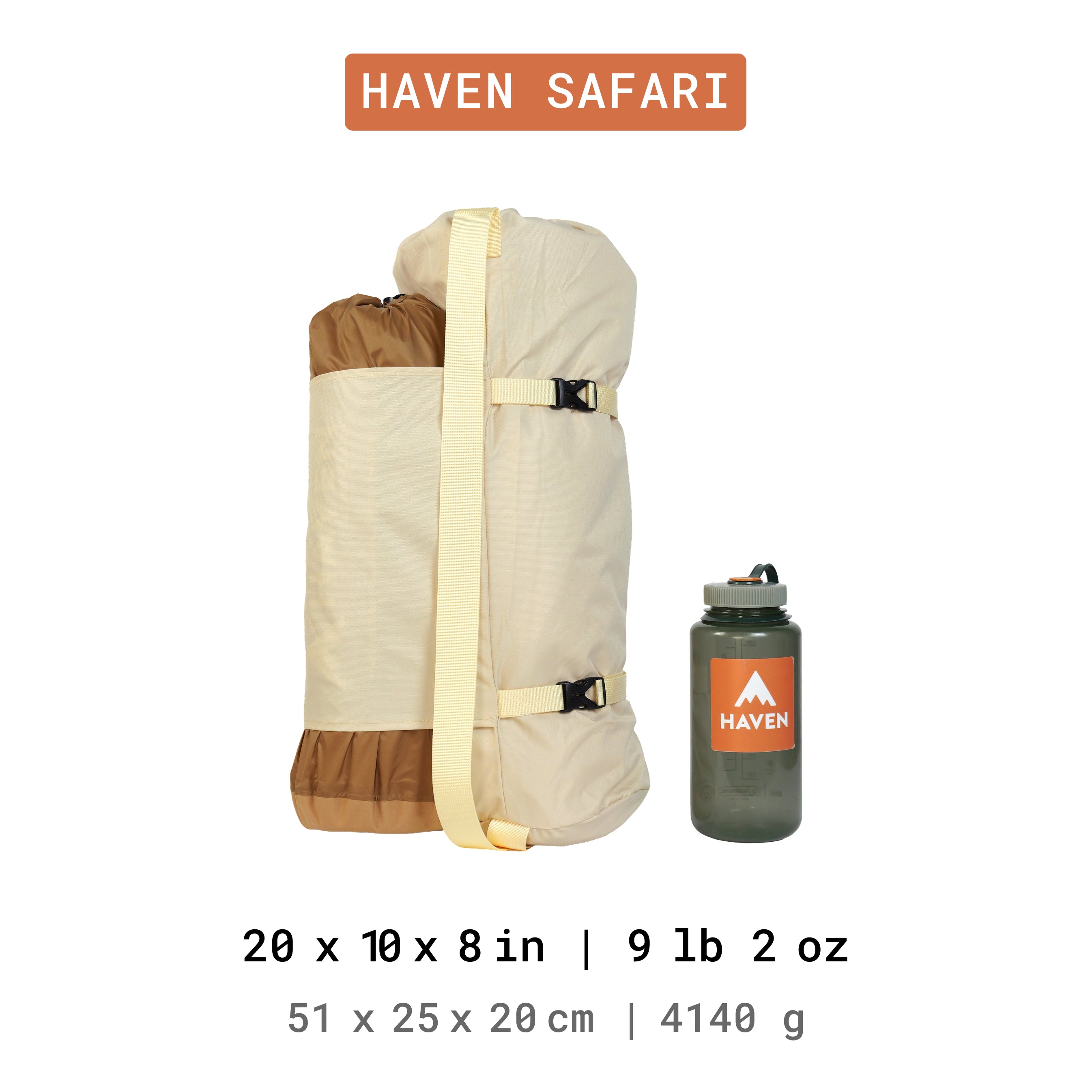 Haven Safari | Canvas Lay Flat Hammock Tent – Haven Tents