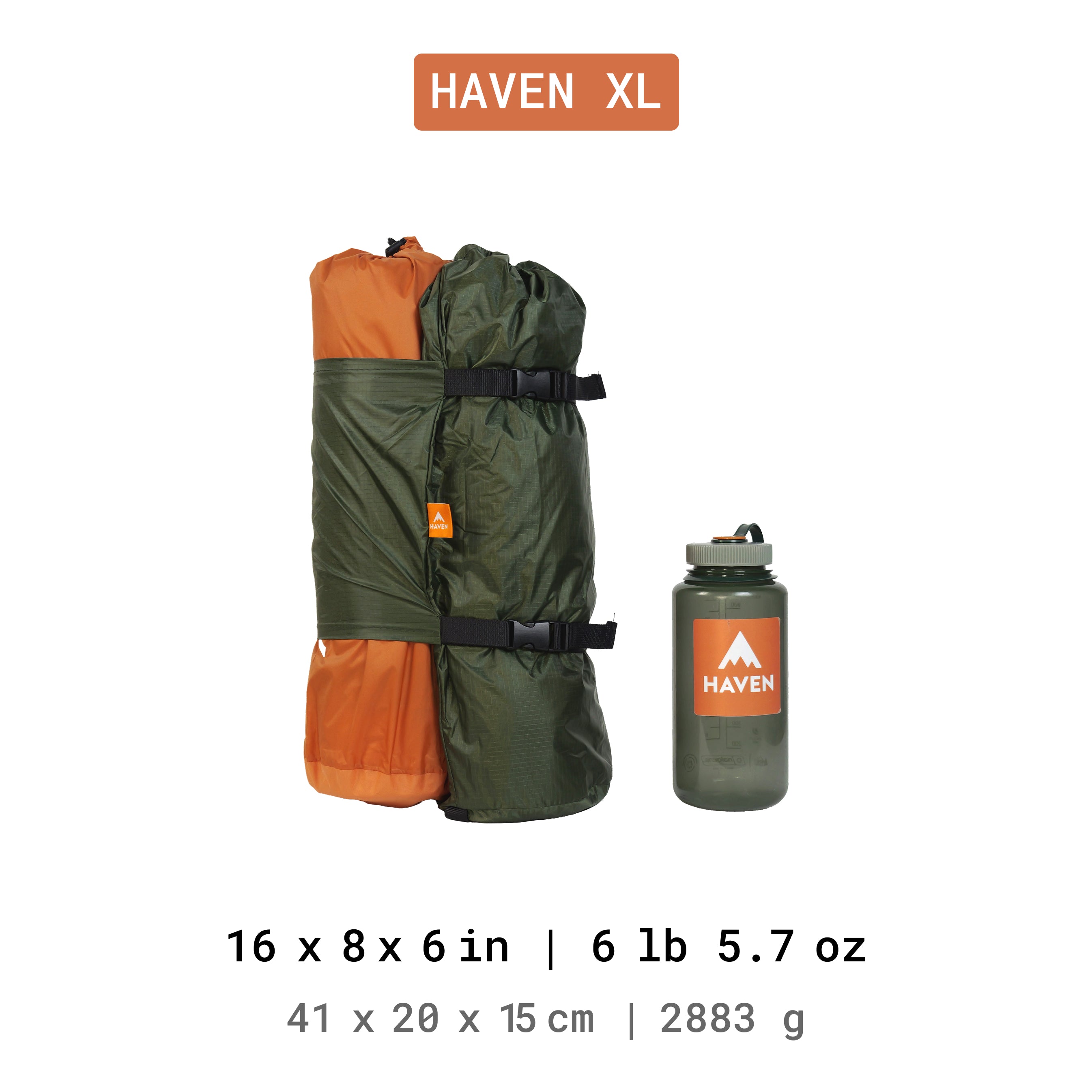 HAVEN tent XL オレンジ・グリーン　未使用 Haven XL | Lay Flat XL Hammock Tent – Haven Tents