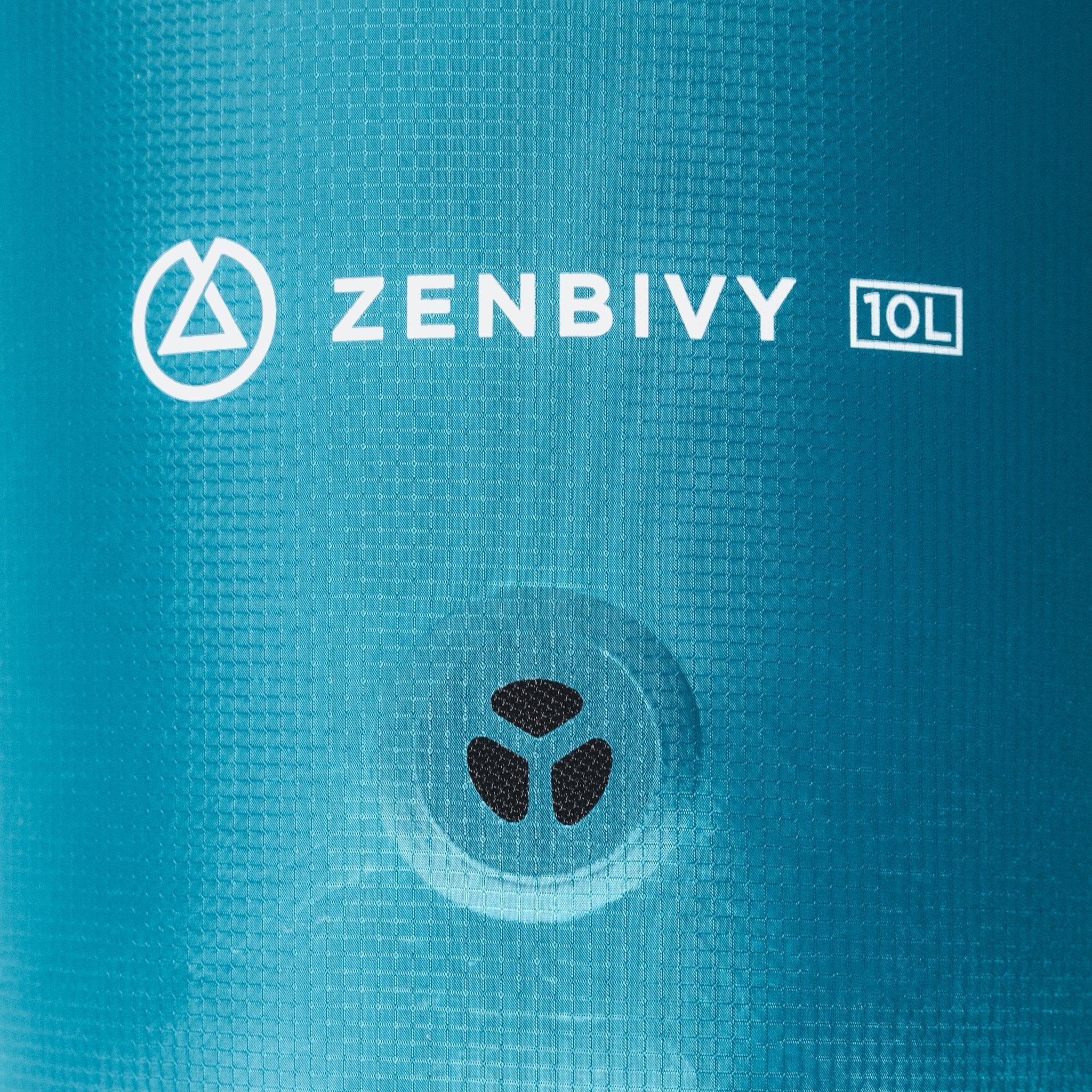 Zenbivy ドライサック 10L レッド 防水 軽量 圧縮可 Zenbivy Dry Sack | Fully Welded, Waterproof Storage